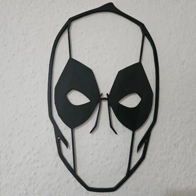 Deadpool Wall Art – Tranh treo tường line art