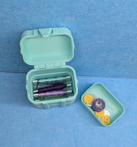 Bộ kit may vá du lịch – thêu, cross stitch, sửa khẩn cấp & đồ thủ công - Image 2