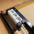 Giá treo ổ cắm điện (Powerstrip bracket) 3D in tiện lợi - Thumbnail 4