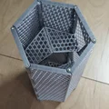 Tháp lắc xúc xắc gập phẳng tham số (parametric folding/collapsible dice tower) - Thumbnail 2