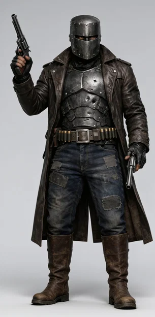 Mô hình Knight Vigilante 1 - Hiệp sĩ đô thị in 3D phong cách - Image 1