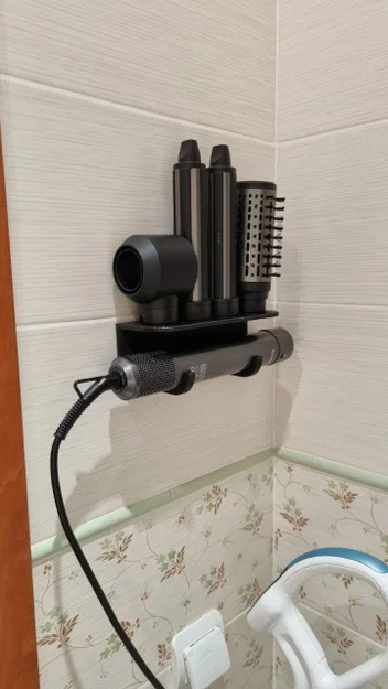 Giá treo máy sấy tóc Tuvio đa năng - In 3D tiện lợi - Image 1
