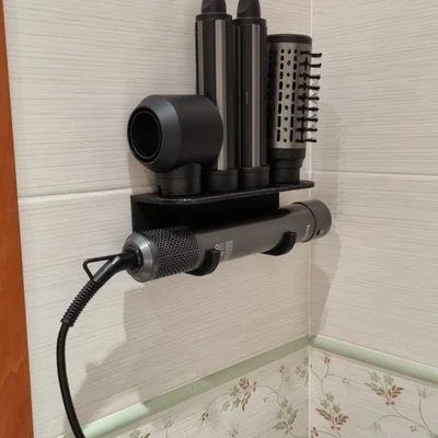 Giá treo máy sấy tóc Tuvio đa năng - In 3D tiện lợi