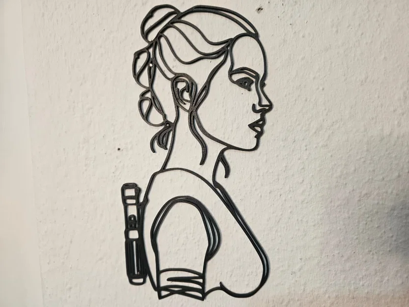 Tranh treo tường Rey Skywalker - Image 1