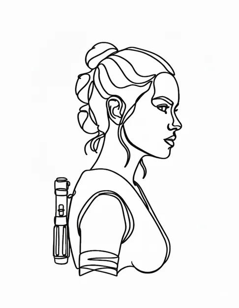 Tranh treo tường Rey Skywalker - Image 3