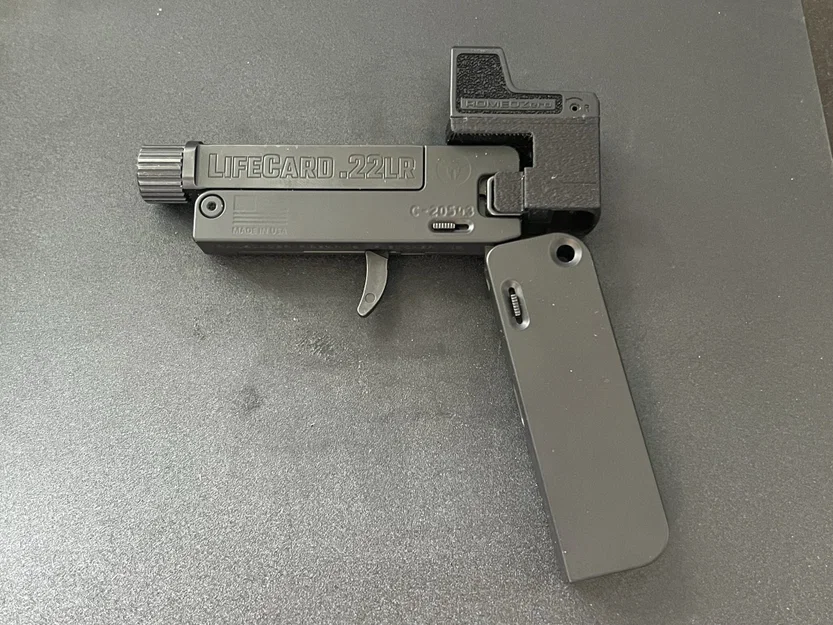 Ngàm Gắn Kính Ngắm RMSc Cho Súng LifeCard .22LR - Image 1