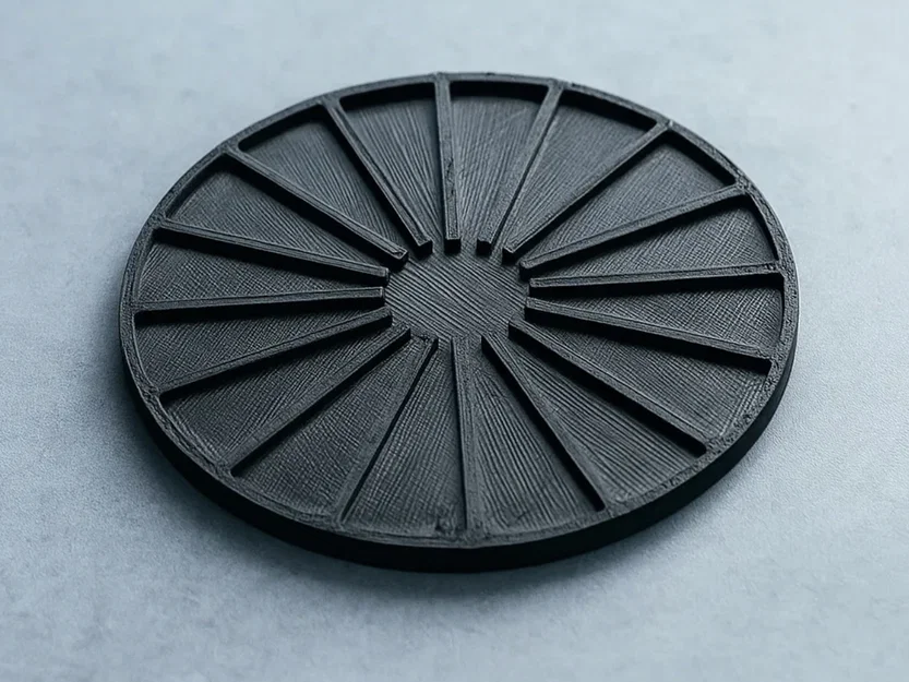 Miếng lót ly 3D thiết kế hình ngôi sao tối giản (Star design coaster) - Image 1
