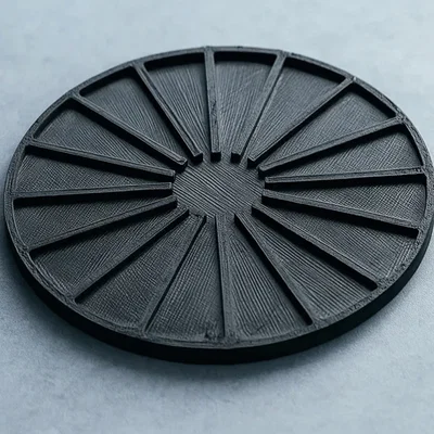 Miếng lót ly 3D thiết kế hình ngôi sao tối giản (Star design coaster)