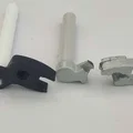Bản lề cửa gập thay thế cho Kermi Vario 2000 (in 3D) - Thumbnail 1