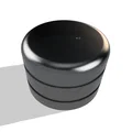 Cache fixations pare-brise OEM Harley Héritage Classique - Thumbnail 1