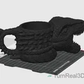 TyrannoGrip — Giá đỡ ly/cốc T. rex in 3D - Thumbnail 2
