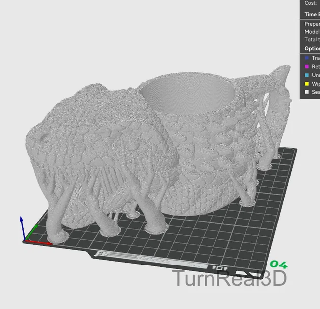 TyrannoGrip — Giá đỡ ly/cốc T. rex in 3D - Image 7