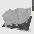 TyrannoGrip — Giá đỡ ly/cốc T. rex in 3D - Thumbnail 7