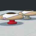 Phụ kiện 3D trang trí hình con mắt độc đáo cho dép Crocs - Thumbnail 1