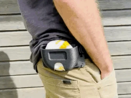 Holster Burger Đeo Hông (Burger/Cheeseburger) – Side Burger Holster - Image 2