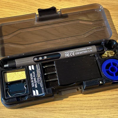 Insert hộp mỏ hàn SMD di động TK-USB-DS (Portable SMD Soldering Iron Box Insert)