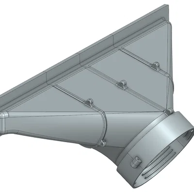 Adaptér cửa sổ mái Velux cho máy lạnh di động (AC) - ống 155mm