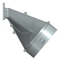 Adaptér cửa sổ mái Velux cho máy lạnh di động (AC) - ống 155mm - Thumbnail 3