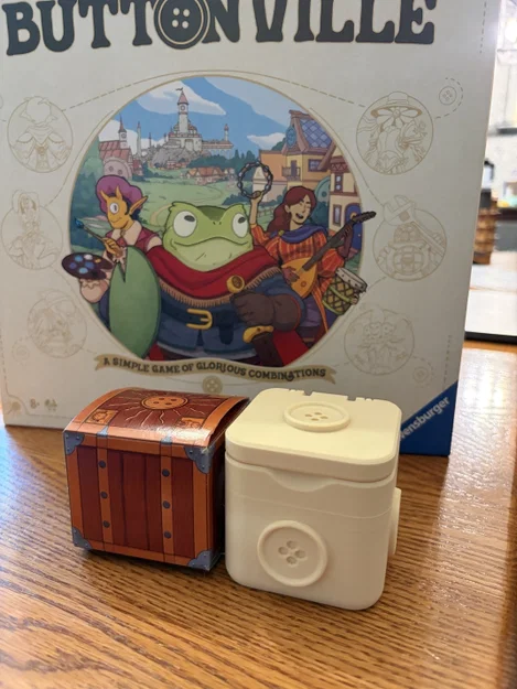 Hộp đựng thay thế cho board game The Glorious Guilds of Buttonville - Image 2