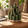 Bamboo Organizer – Khay/Tổ Chức Đồ Dạng Tre Hiện Đại - Thumbnail 1
