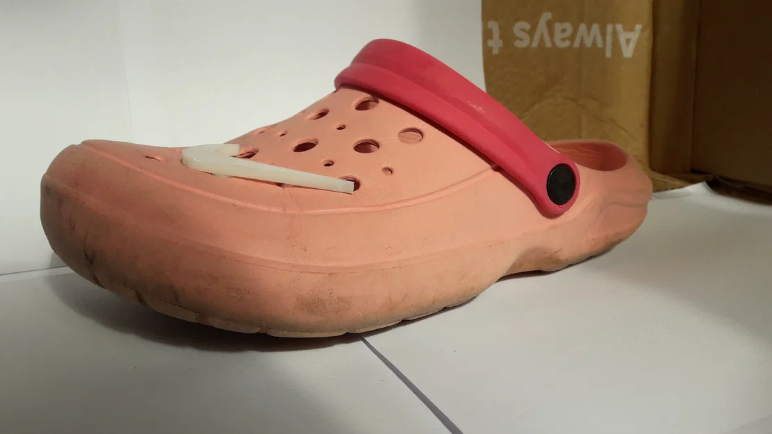 Phụ kiện trang trí dép Clog hình logo Nike in 3D cực chất - Image 9