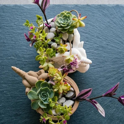 VASO UNICORNO (UNICORN VASE) – Chậu hoa hình kỳ lân