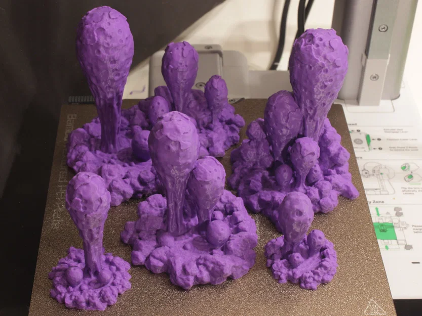 5x Suối Phun Lava Núi Lửa [Tabletop Terrain 02] - Image 7