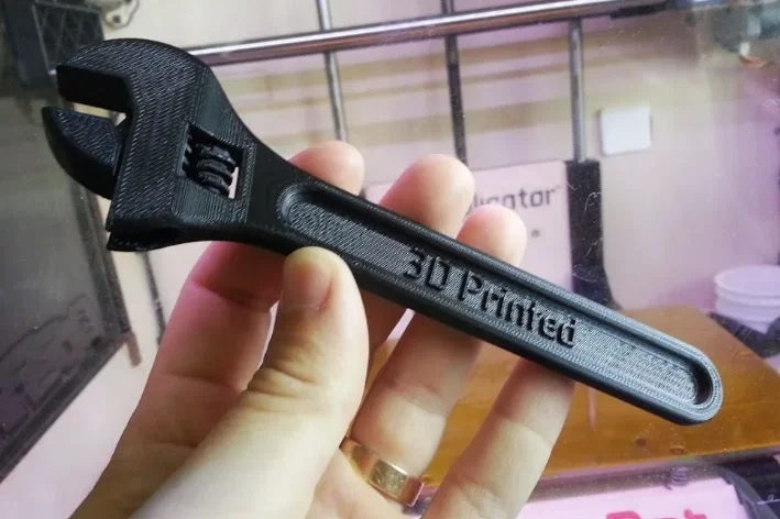 Mỏ lết in 3D (3D printable wrench) siêu bền, không cần supports - Image 1