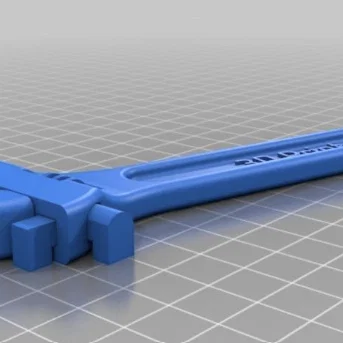 Mỏ lết in 3D (3D printable wrench) siêu bền, không cần supports