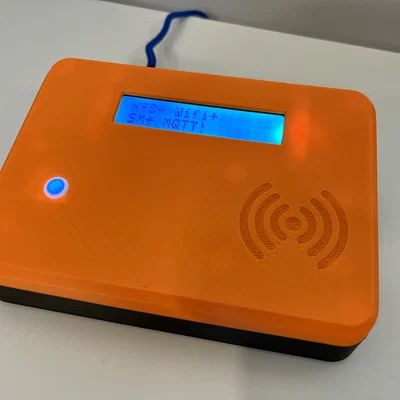 Vỏ SpoolSense Standalone Scanner (ESP32-S3-Zero + PN5180 + LCD I2C 16x2)