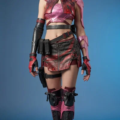 Yoo-Mi — Guerrera Cyberpunk | Figure 3D để In
