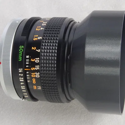 Loa che nắng Canon FD 50mm f1.4 (M55) – Lens hood / sun visor
