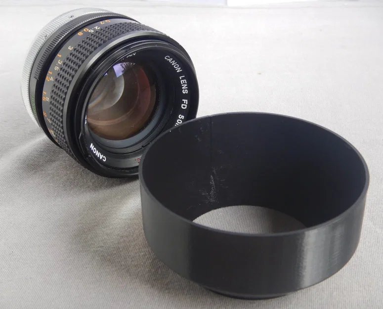 Loa che nắng Canon FD 50mm f1.4 (M55) – Lens hood / sun visor - Image 3