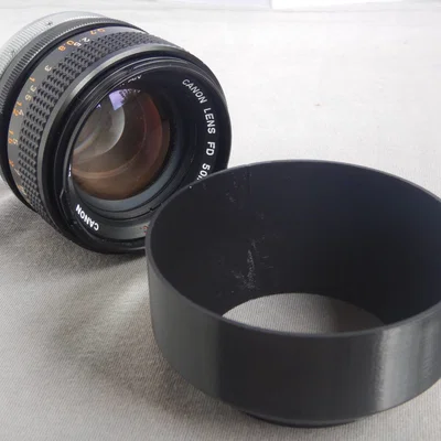 Loa che nắng Canon FD 50mm f1.4 (M55) – Lens hood / sun visor