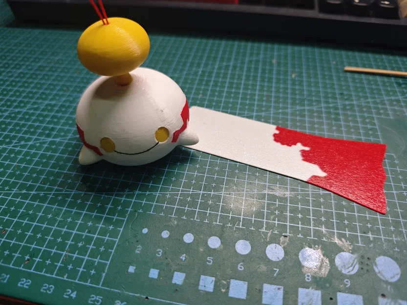 Mô hình 3D Pokémon Phong Linh Linh (Chimecho) làm chuông gió xinh xắn - Image 2