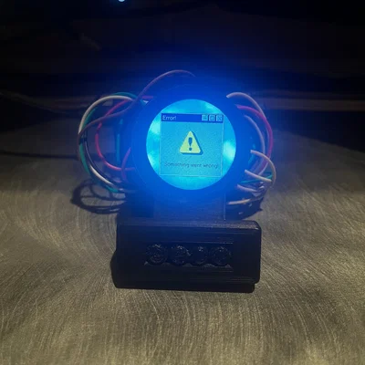Khung vỏ 3D cho bộ điều khiển Spotify ESP32 phong cách retro