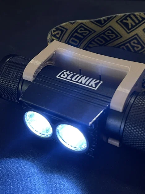 Ngàm/giá đỡ đèn đội đầu Slonik thay thế - Image 1