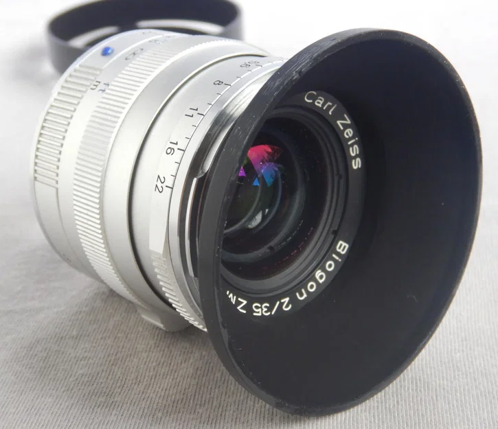 Gegenlichtblende (lens hood) cho Zeiss Biogon 35mm f2 ren M43 x 0,75 - Image 2