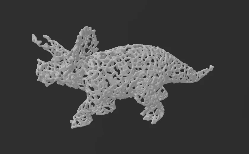 Triceratops organique - Image 2