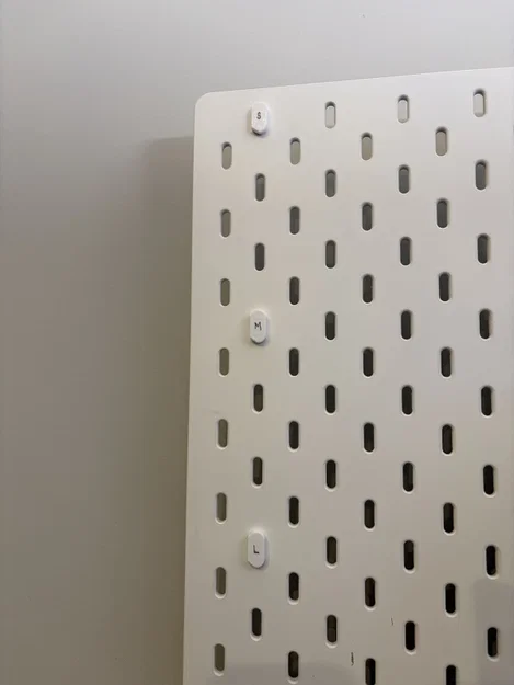 Linh kiện Snap-Fit IKEA Skadis - 3 kích cỡ - Image 4