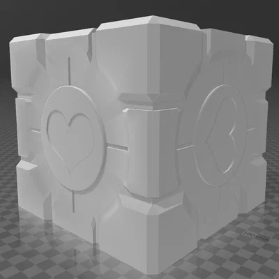 WIP: Companion Cube cho Steam Machine (có airflow)