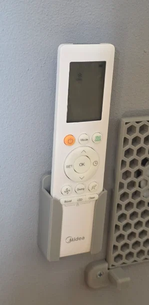 Giá treo tường cho remote điều hòa (air conditioning remote control holder) - Image 1
