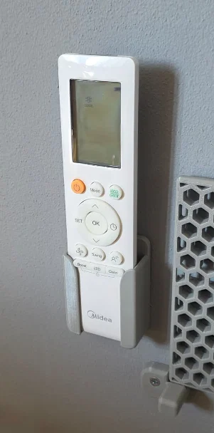 Giá treo tường cho remote điều hòa (air conditioning remote control holder) - Image 2
