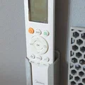 Giá treo tường cho remote điều hòa (air conditioning remote control holder) - Thumbnail 2