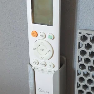 Giá treo tường cho remote điều hòa (air conditioning remote control holder)