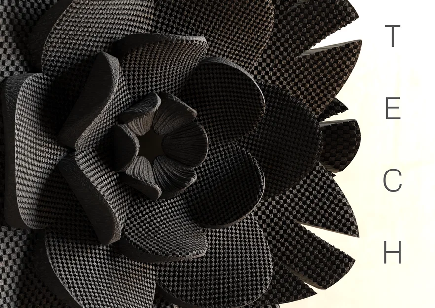 Trang trí tường “Tech Flower” - Image 2