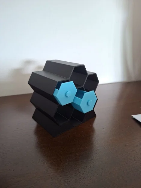 Khay ngăn kéo tổ ong modular để bàn (Modular Honeycomb Desktop Organizer) - Image 2