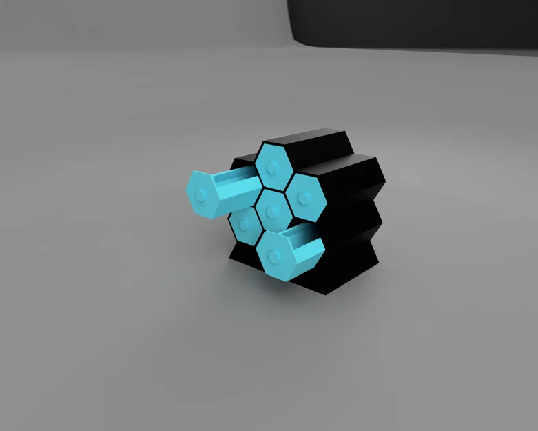 Khay ngăn kéo tổ ong modular để bàn (Modular Honeycomb Desktop Organizer) - Image 5