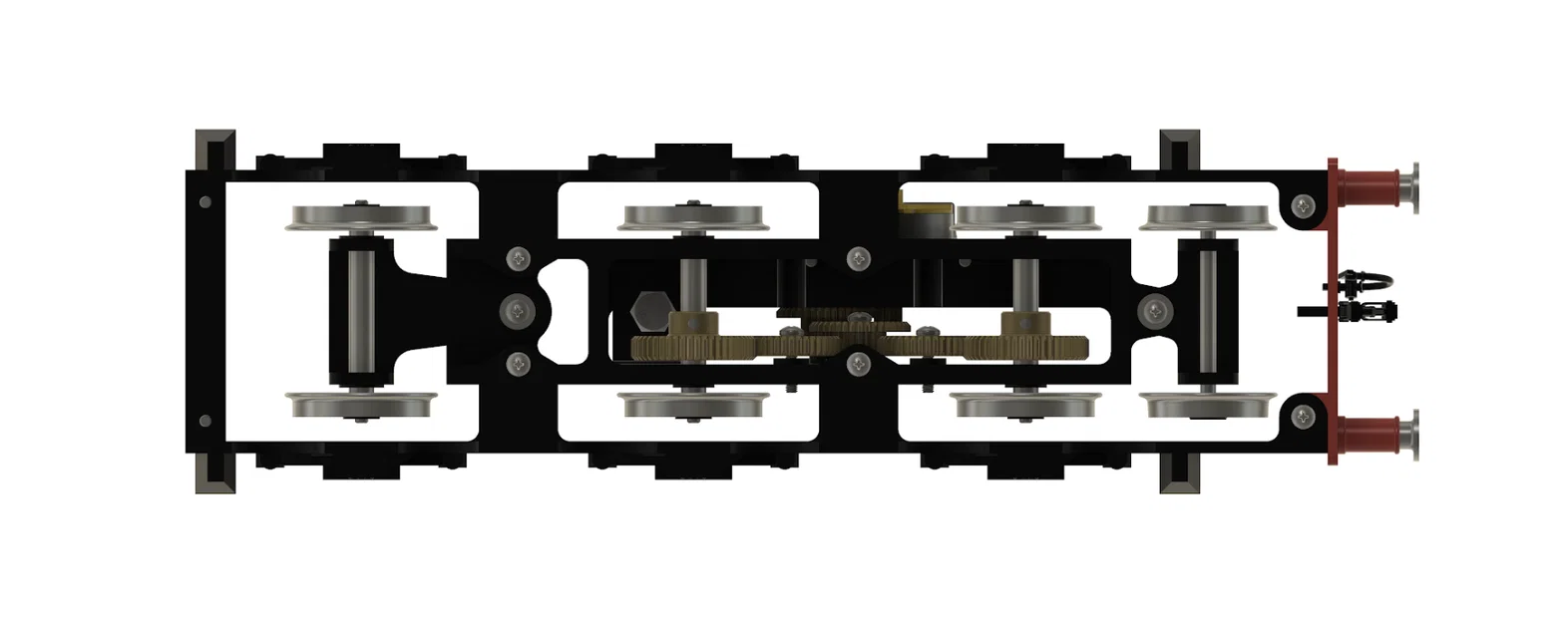 Mô hình tàu hỏa và linh kiện đường ray GAUGE 1 D261 (STL) - Image 5