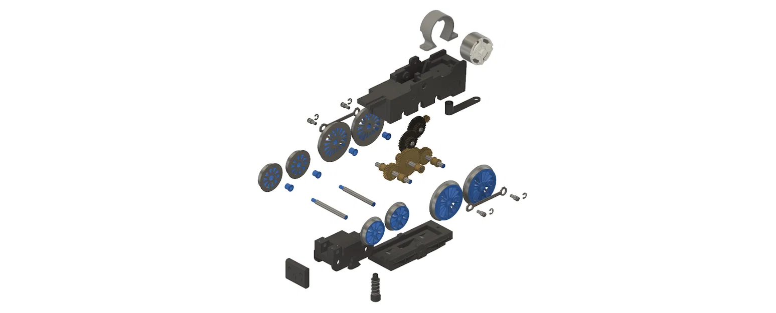 Bộ linh kiện kỹ thuật GAUGE 1 EDWARD - File in 3D cho dân đam mê cơ khí - Image 96